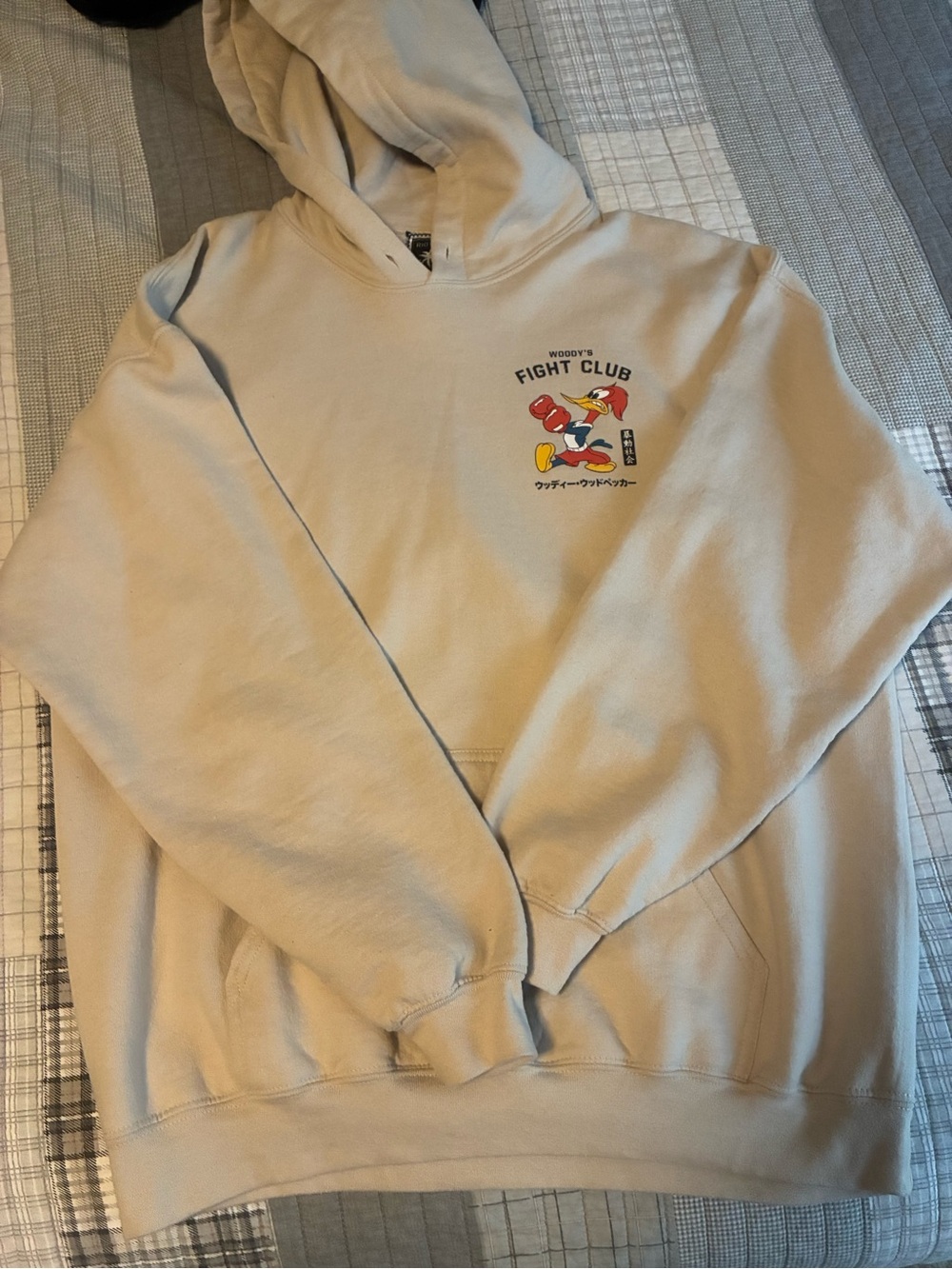 Men's Hoodie - Light Beige